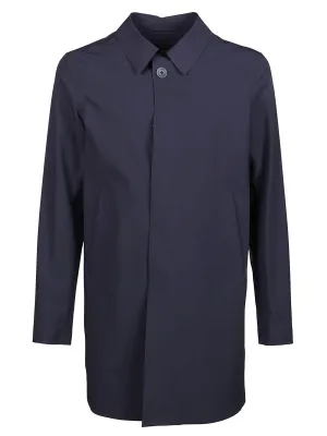 Herno Single-Breasted Buttoned Coat