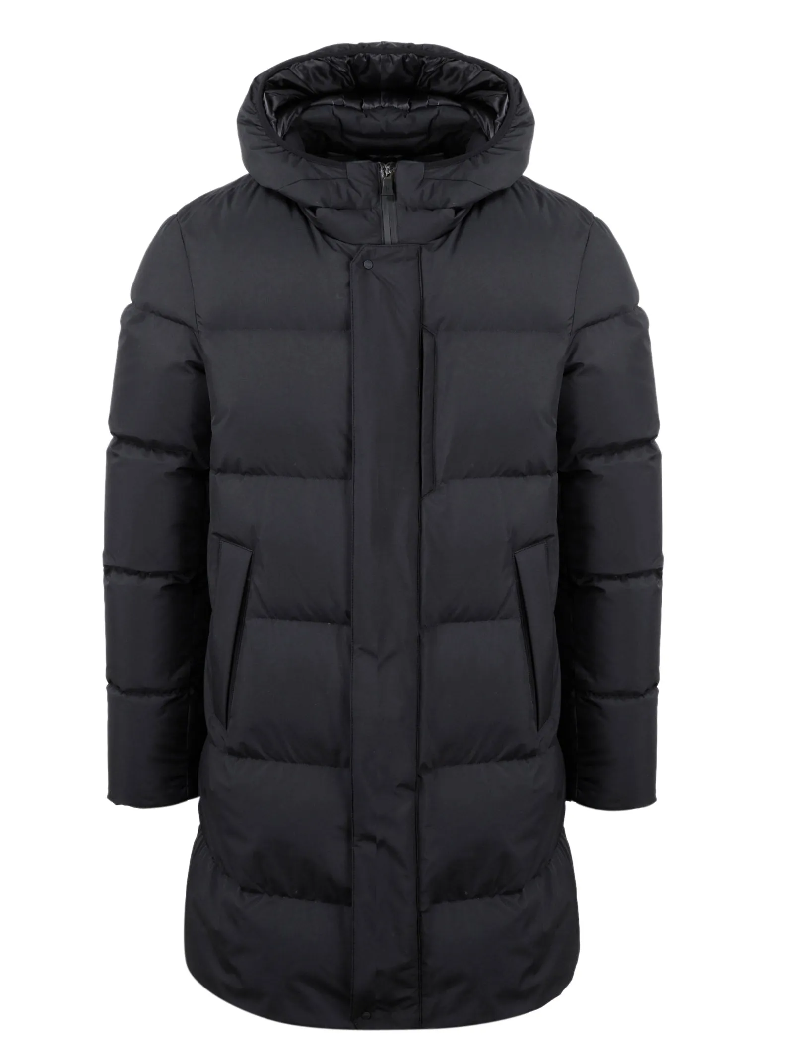 Herno Zip-Up Hooded Padded Coat