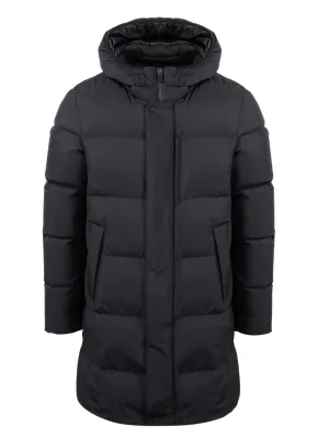 Herno Zip-Up Hooded Padded Coat