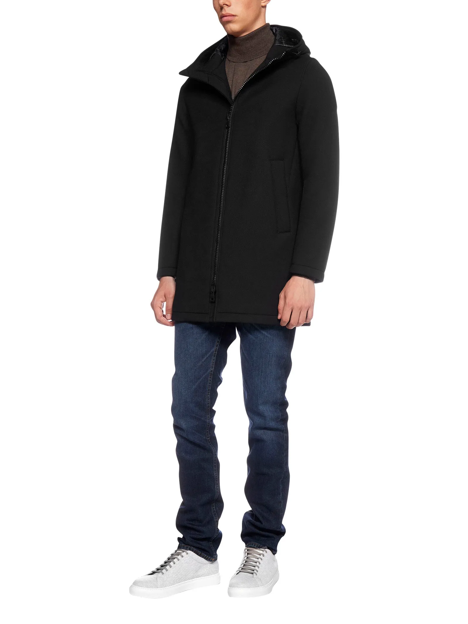 Herno Zipped Hooded Jacket