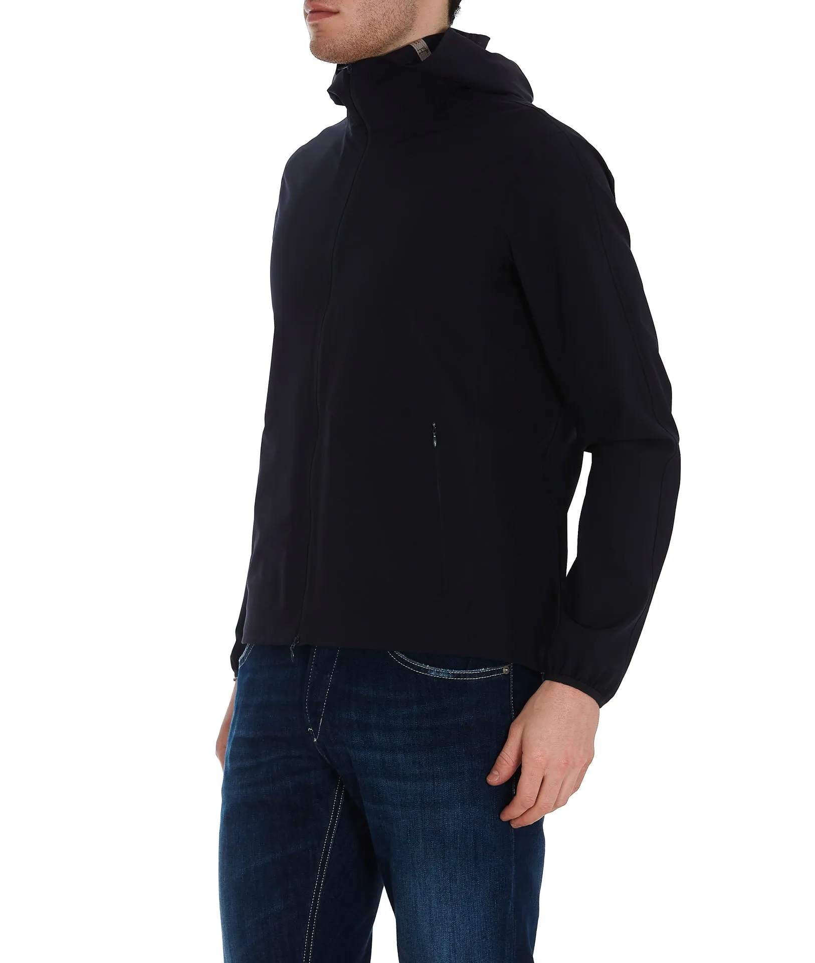 Herno Zipped Hooded Jacket