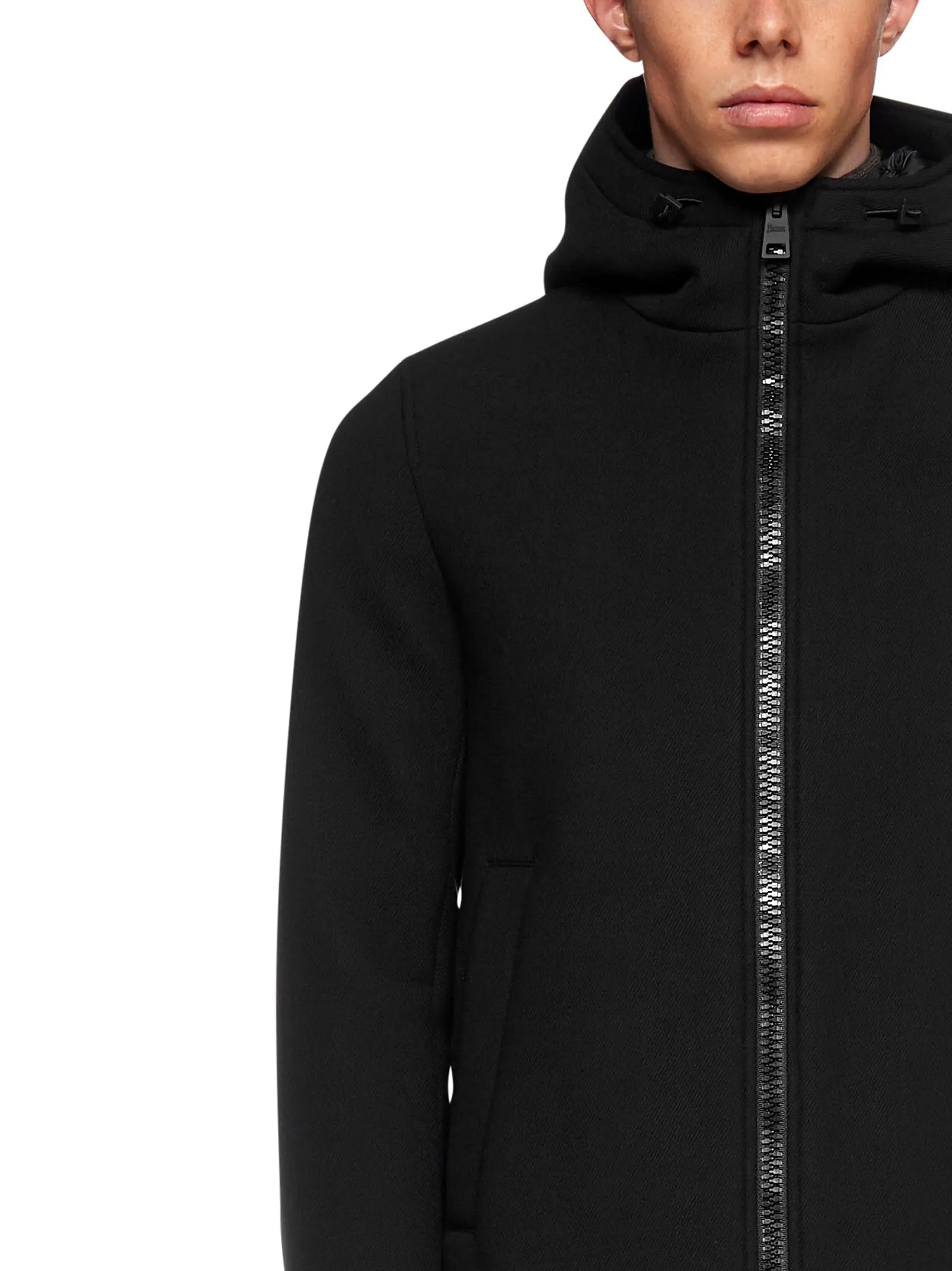 Herno Zipped Hooded Jacket