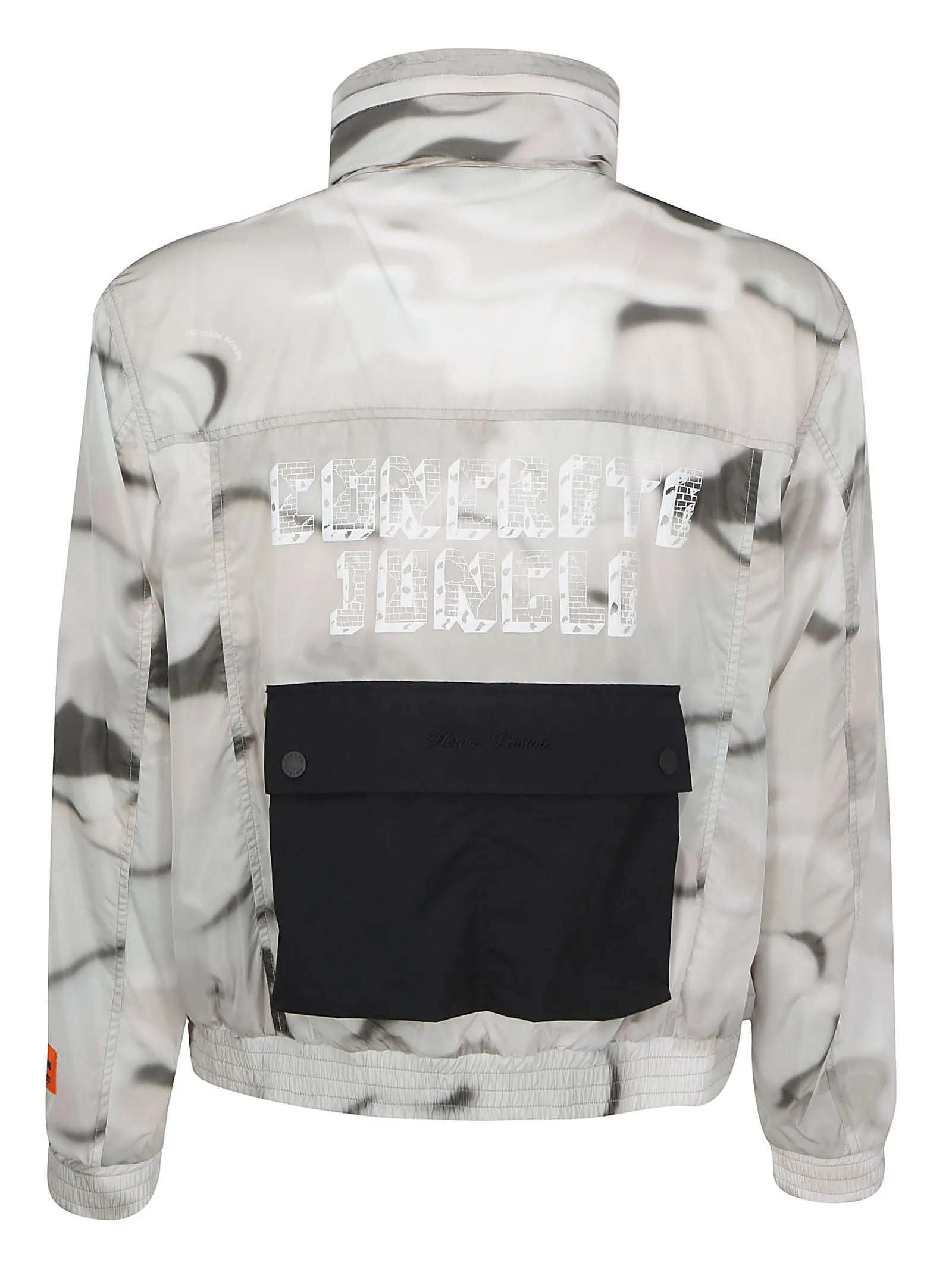 Heron Preston Camouflage Windbreaker Jacket