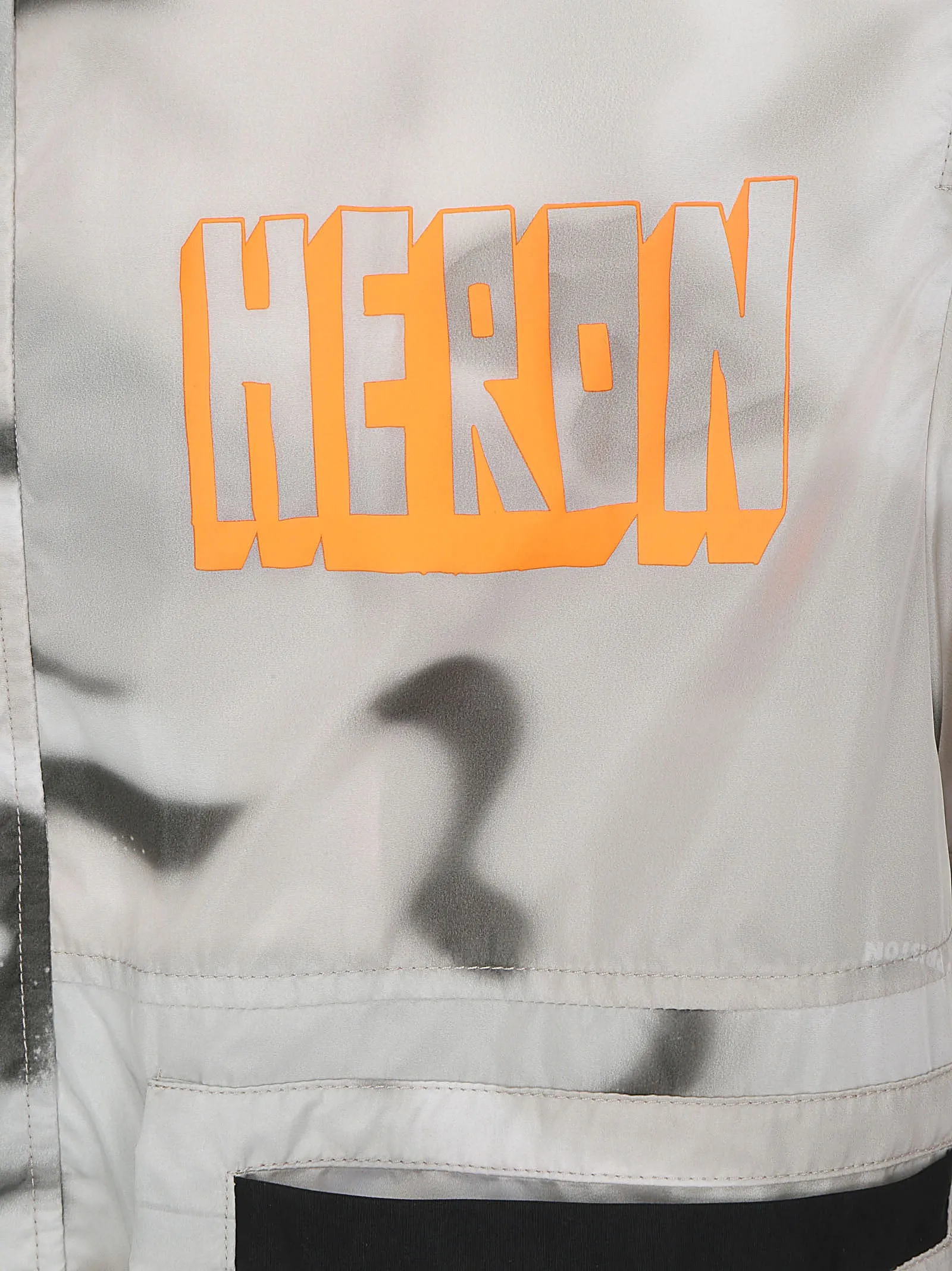 Heron Preston Camouflage Windbreaker Jacket