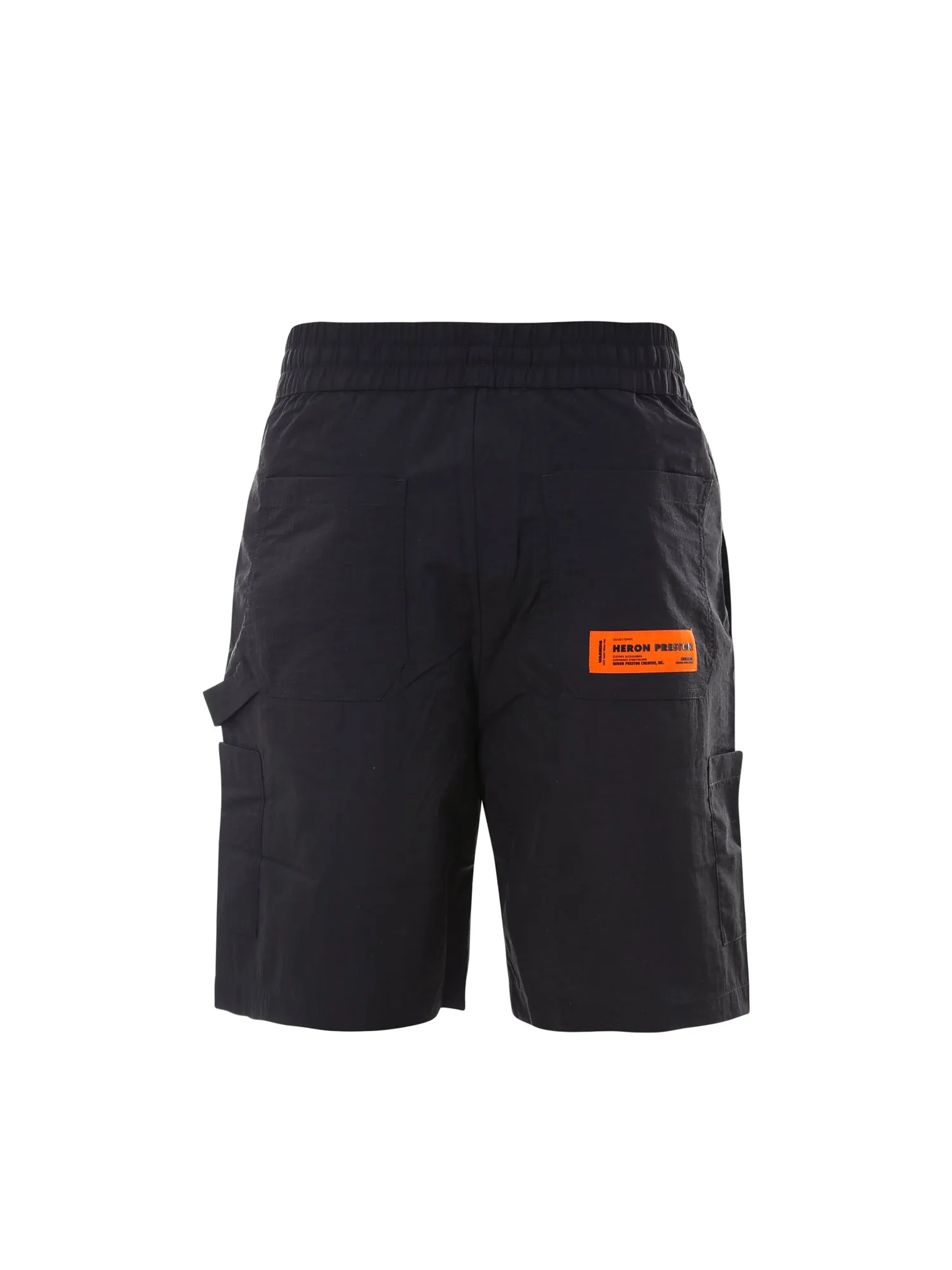 Heron Preston Logo Patch Drawstring Shorts
