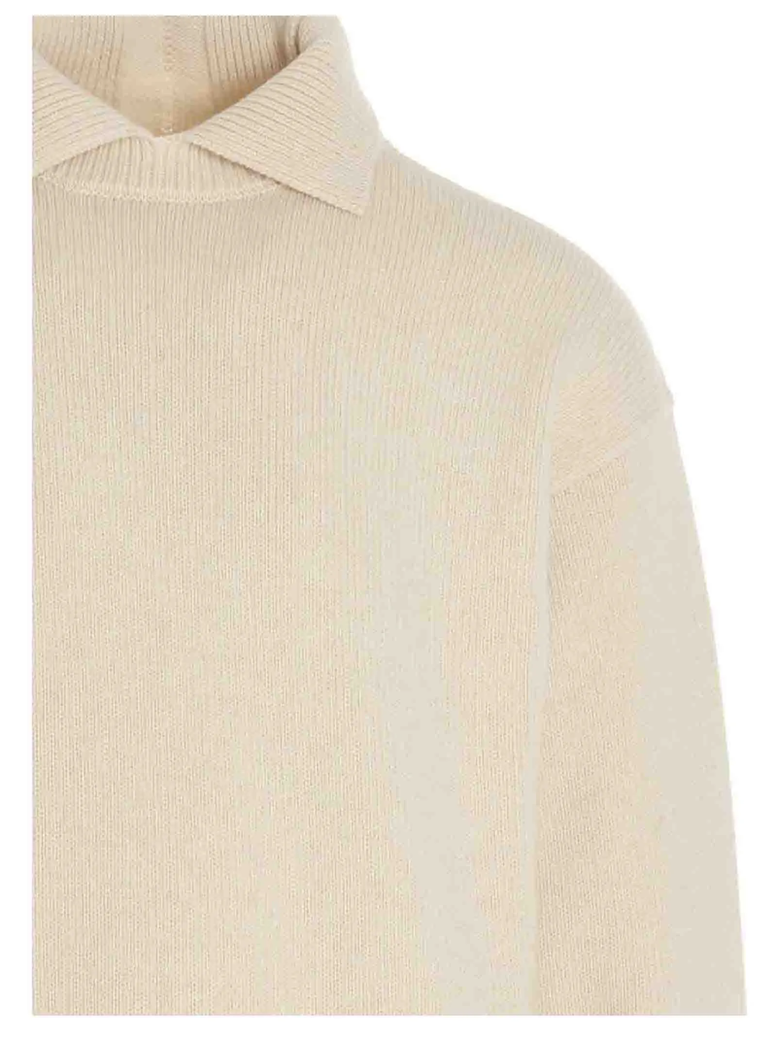 Jil Sander Polo Collar Knitted Jumper