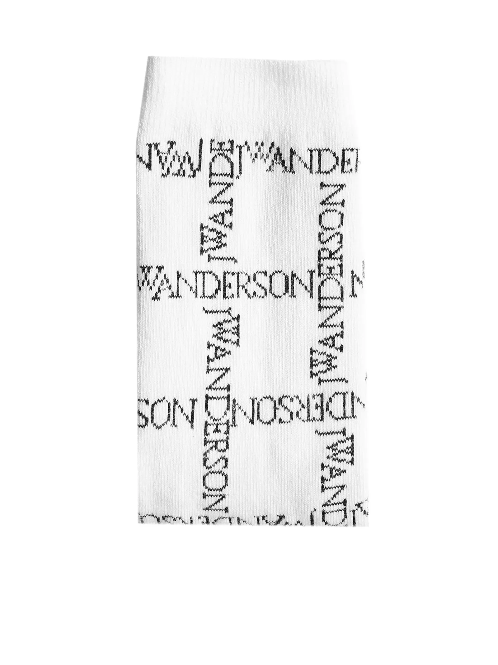 JW Anderson Logo Grid Intarsia Socks