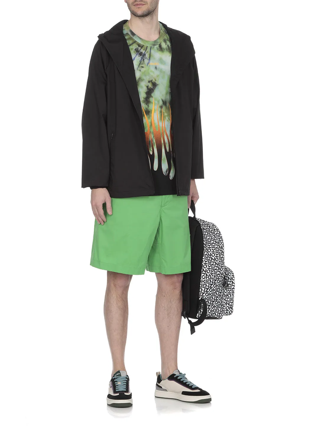 Kenzo Buckle Knee-Length Shorts