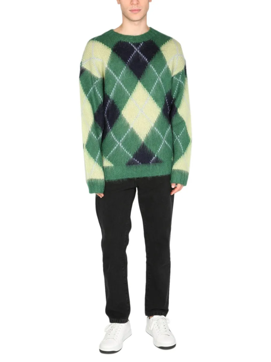 Kenzo Cropped Tapered-Leg Jeans