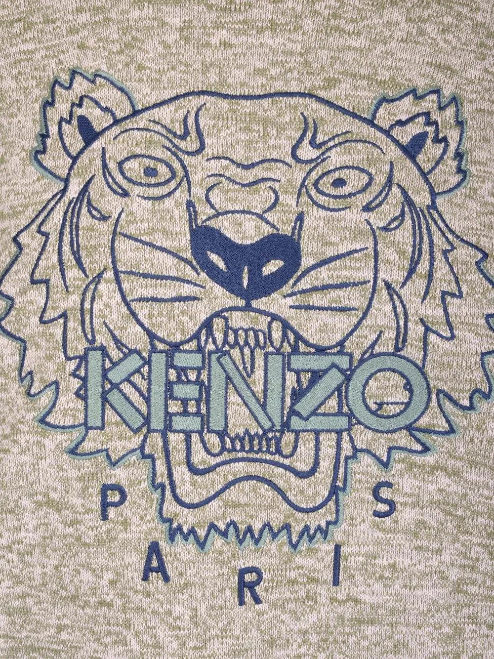 Kenzo Logo Embroidered Crewneck Sweater