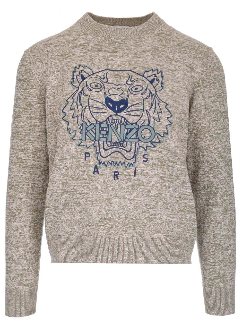 Kenzo Logo Embroidered Crewneck Sweater