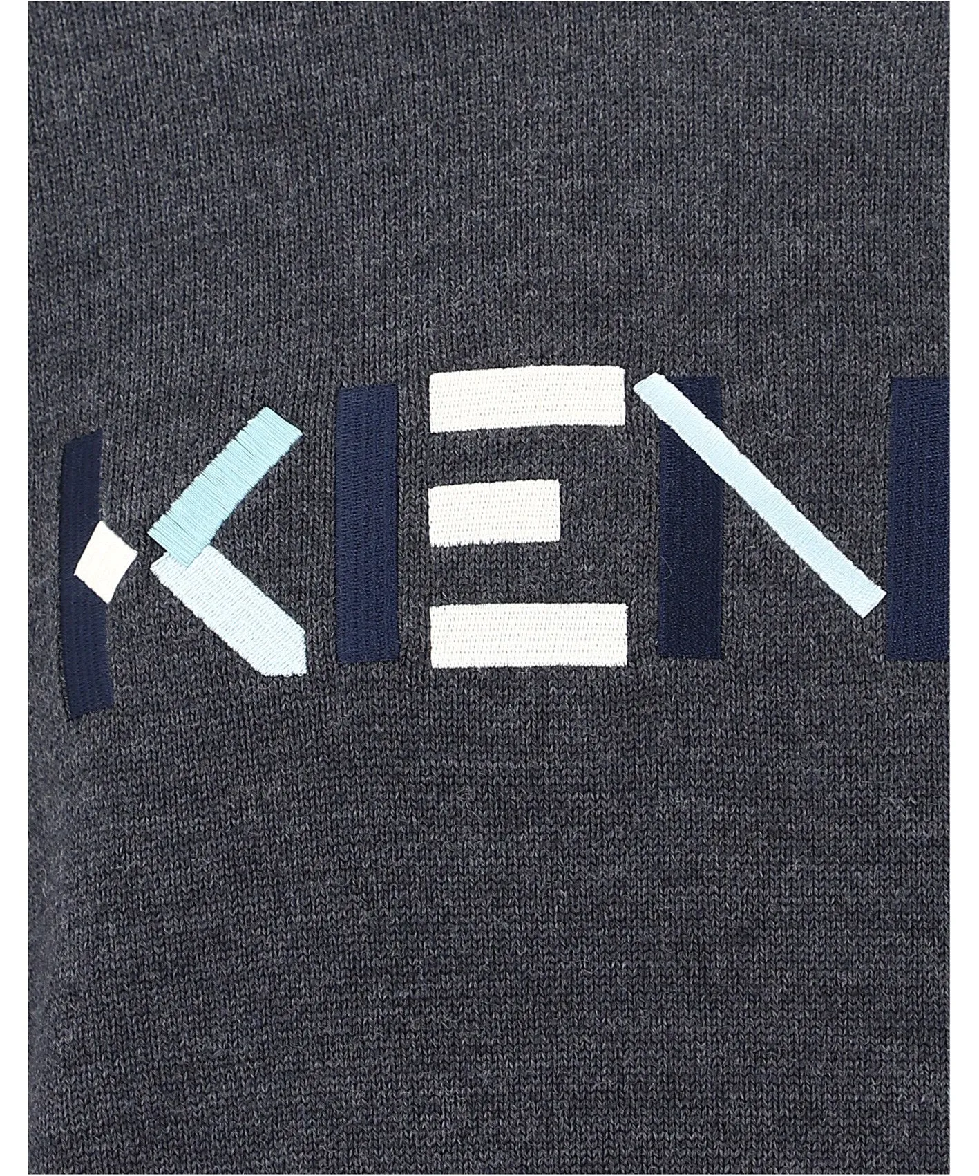 Kenzo Logo Embroidered Knitted Sweater