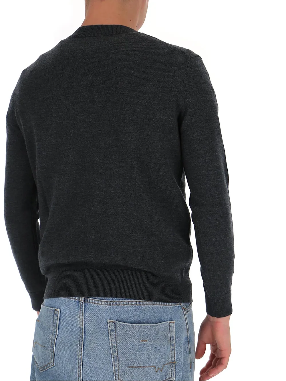Kenzo Logo Embroidered Knitted Sweater