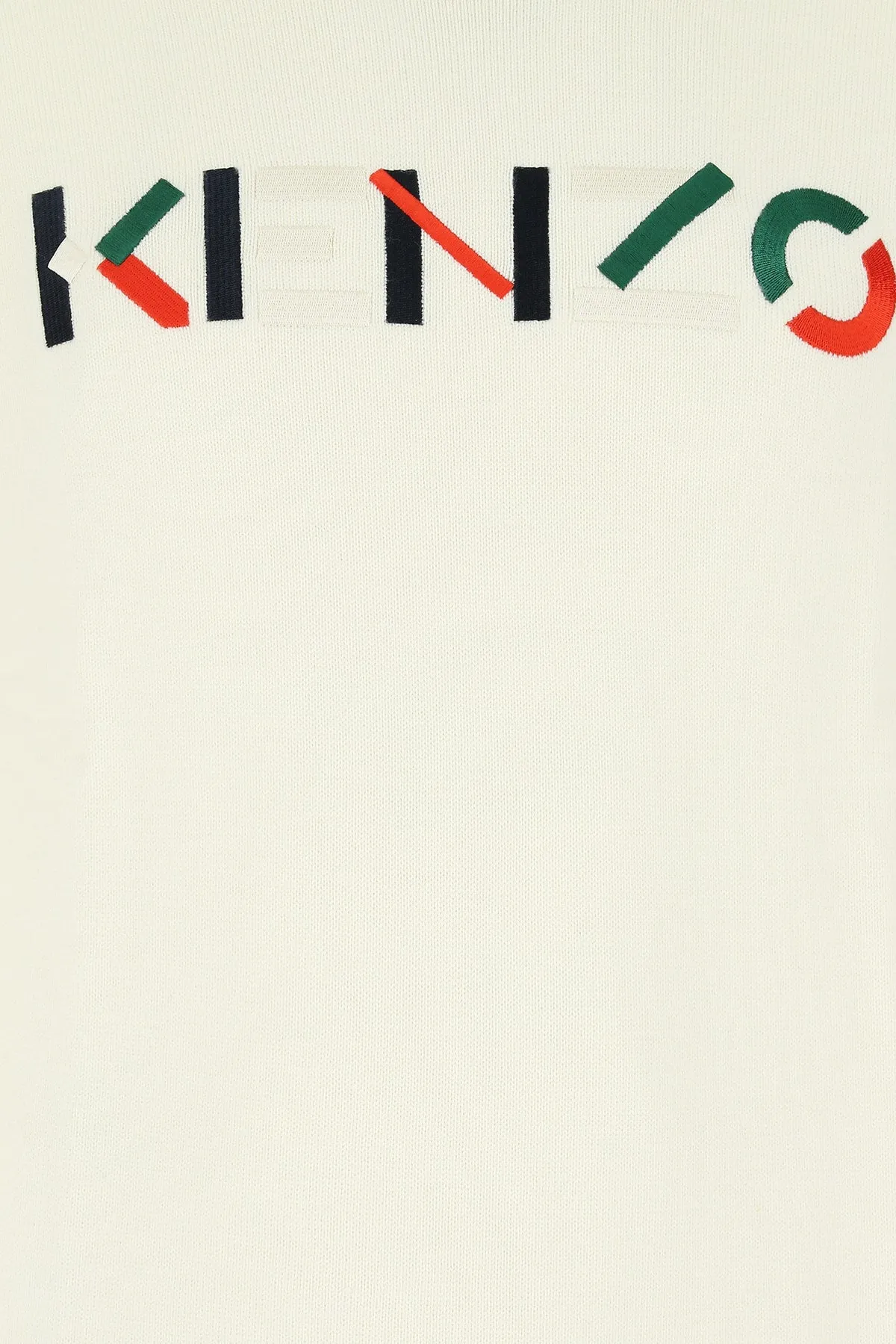 Kenzo Logo Embroidered Knitted Sweater