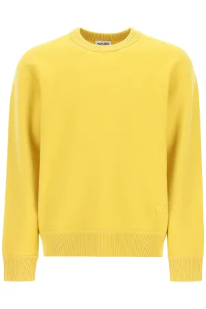 Kenzo Logo Patch Knitted Jumper