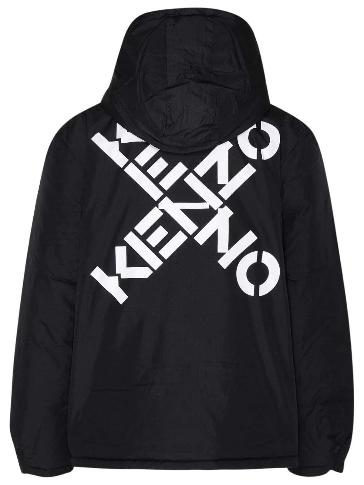 Kenzo Logo Printed Reversible Jacket