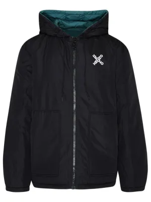 Kenzo Logo Printed Reversible Jacket