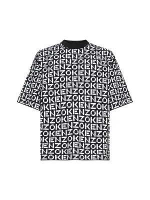 Kenzo Monogram Print T-Shirt