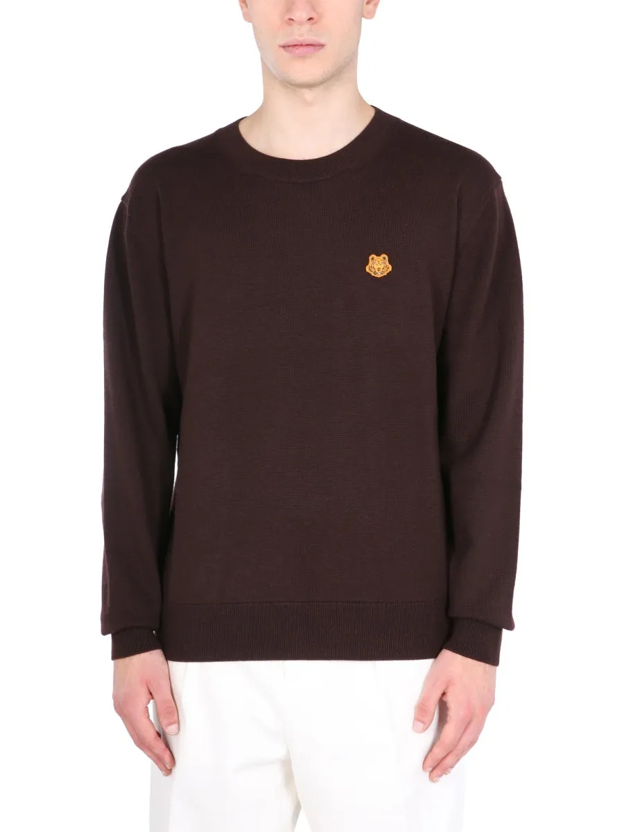 Kenzo Tiger Crest Knitted Jumper