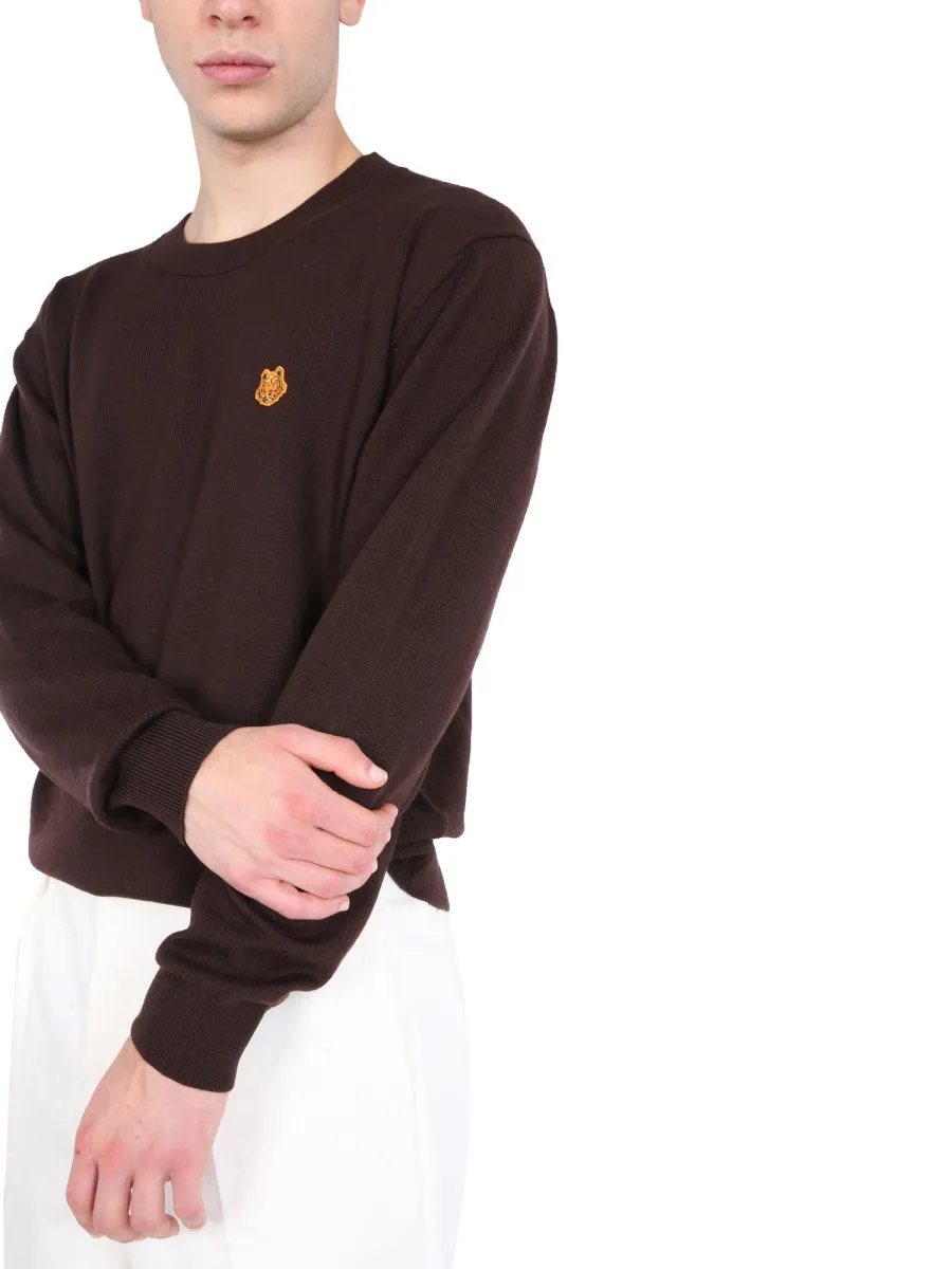 Kenzo Tiger Crest Knitted Jumper
