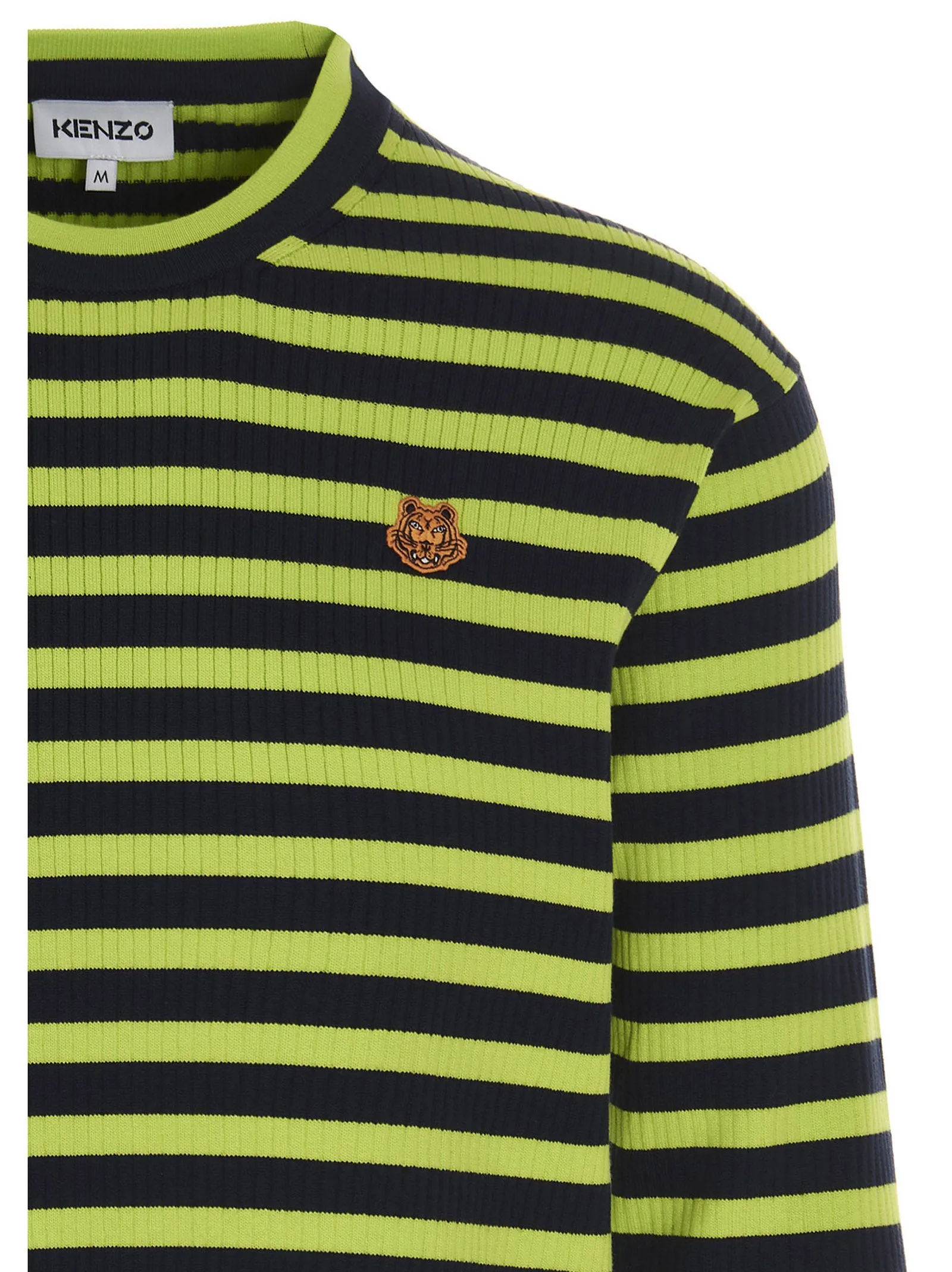 Kenzo Tiger Embroidered Long Sleeved-Top