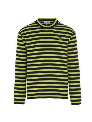 Kenzo Tiger Embroidered Long Sleeved-Top
