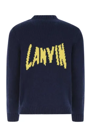 Lanvin Batman Crewneck Knitted Jumper