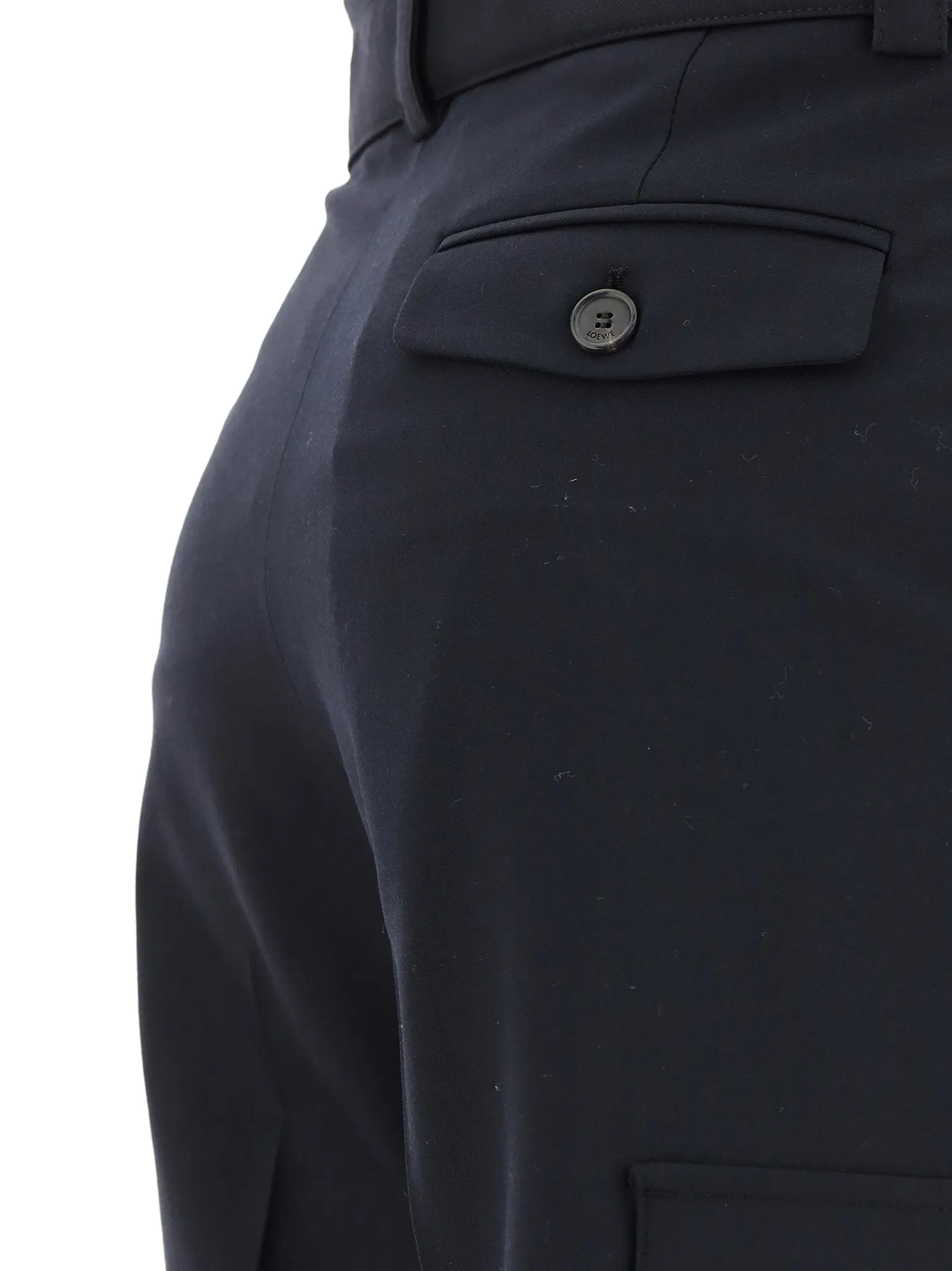 Loewe Cropped Cargo Pants