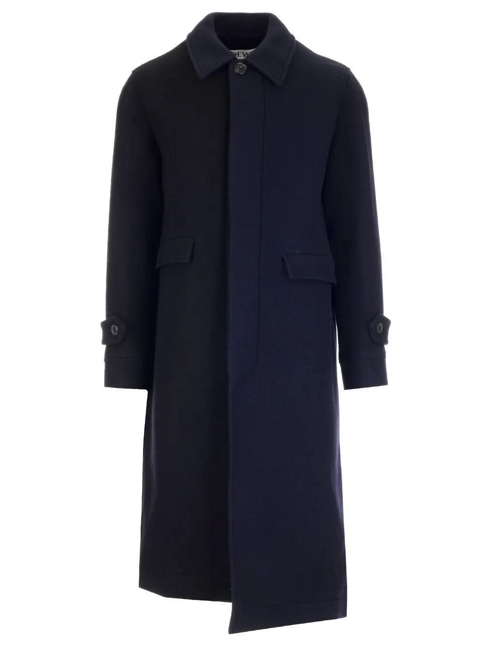 Loewe Two-Tone Asymmetric Coat