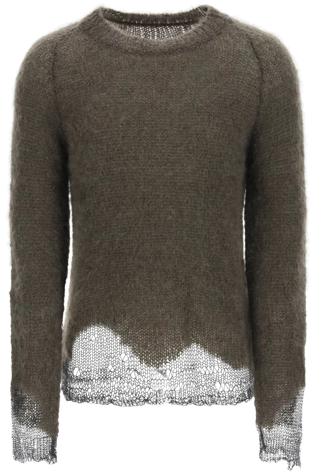 Maison Margiela Distressed Crewneck Sweater