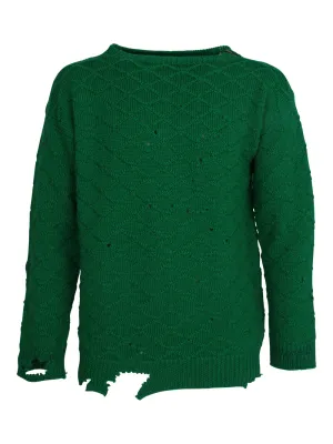 Maison Margiela Distressed Knitted Jumper