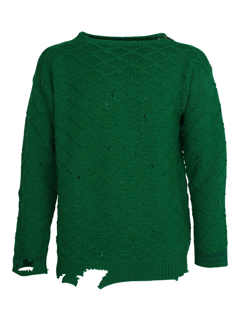 Maison Margiela Distressed Knitted Jumper