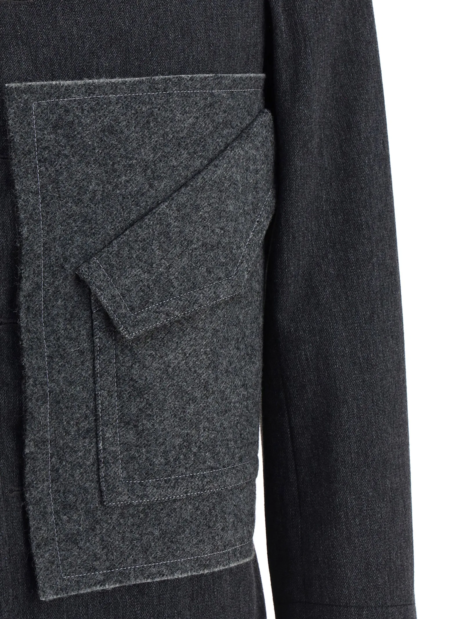 Maison Margiela Patchwork Detailed Coat