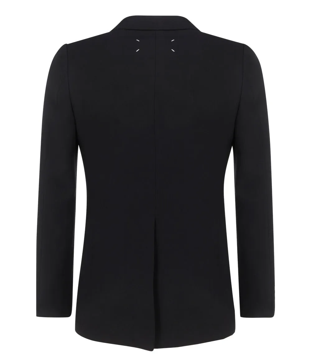 Maison Margiela Single-Breasted Wide Leg Suit