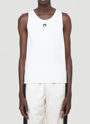 Marine Serre Logo Print Tank Top