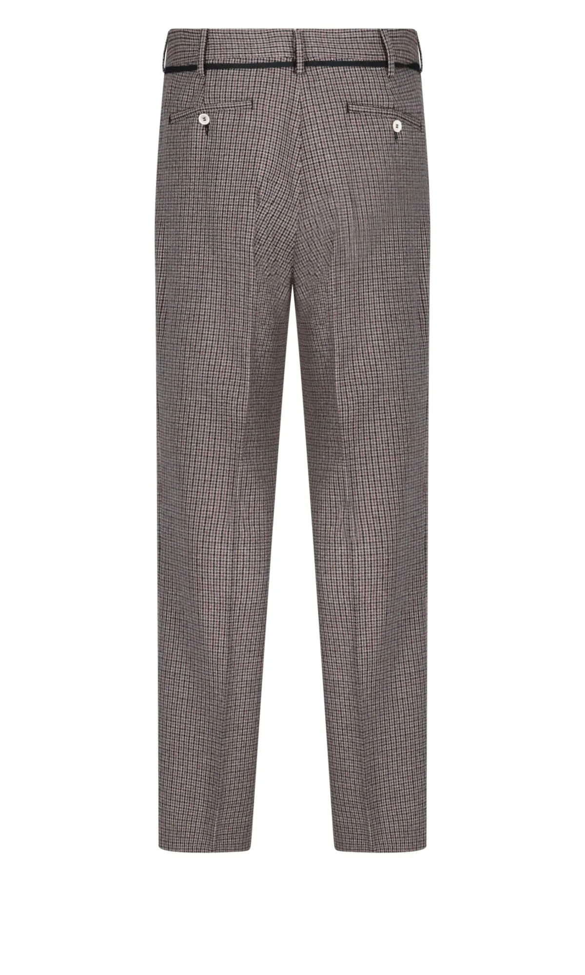 Marni Check Straight Leg Pants