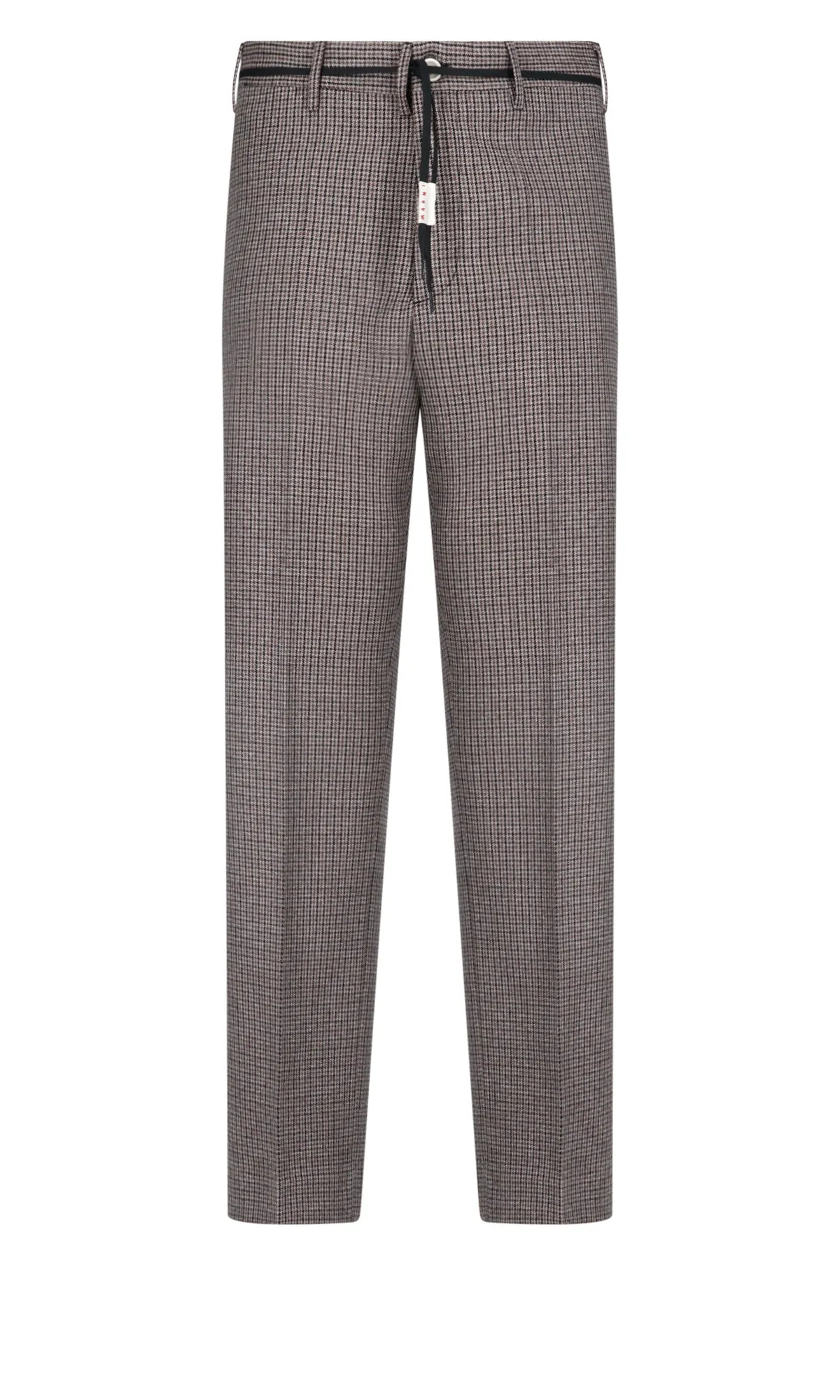 Marni Check Straight Leg Pants