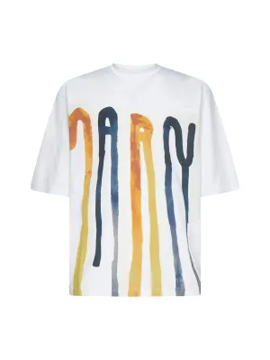 Marni Dripping Logo Jersey T-Shirt
