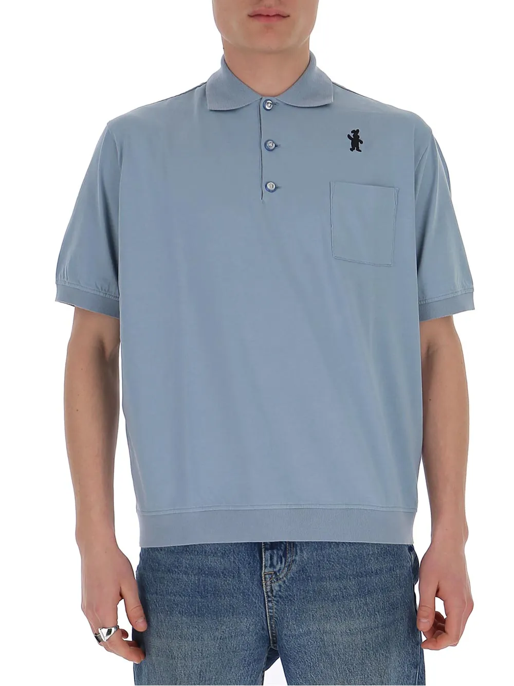 Marni Logo Patched Polo Shirt