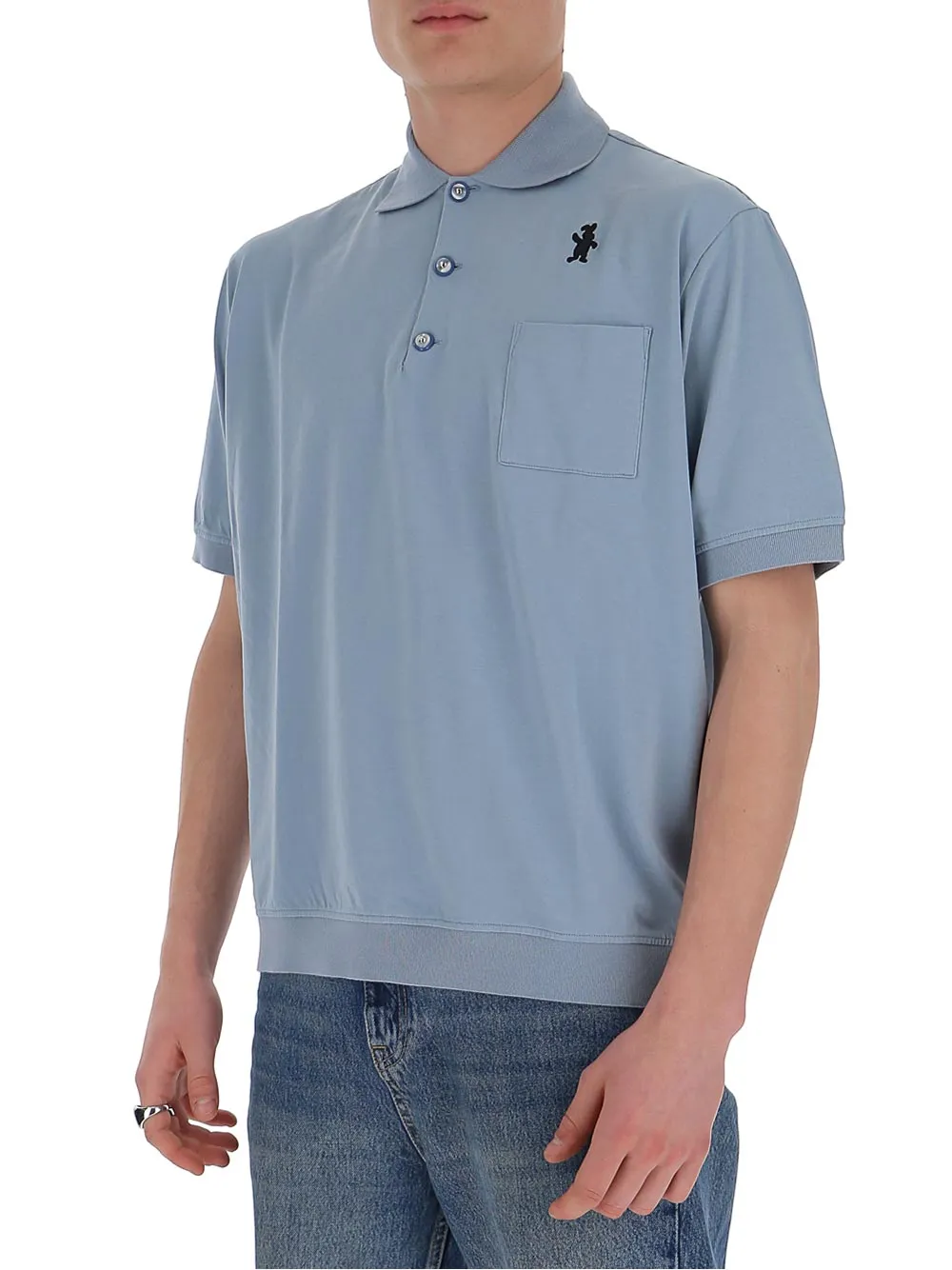 Marni Logo Patched Polo Shirt