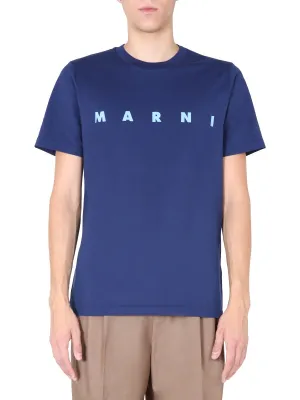 Marni Logo Printed T-Shirt