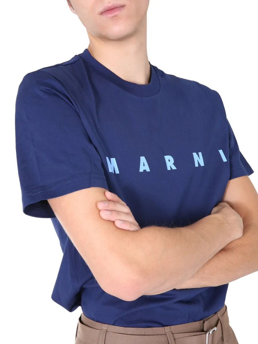 Marni Logo Printed T-Shirt