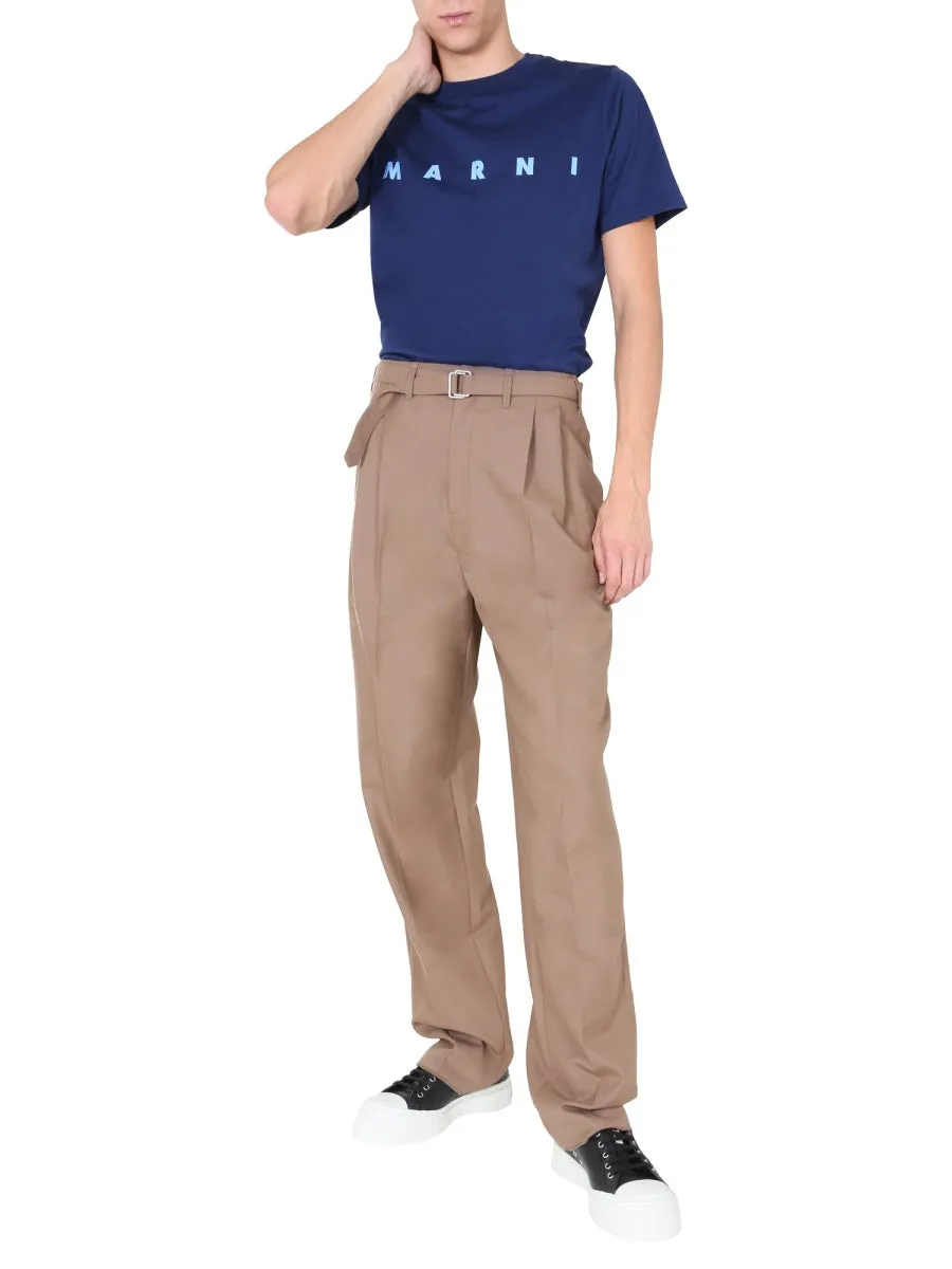 Marni Logo Printed T-Shirt