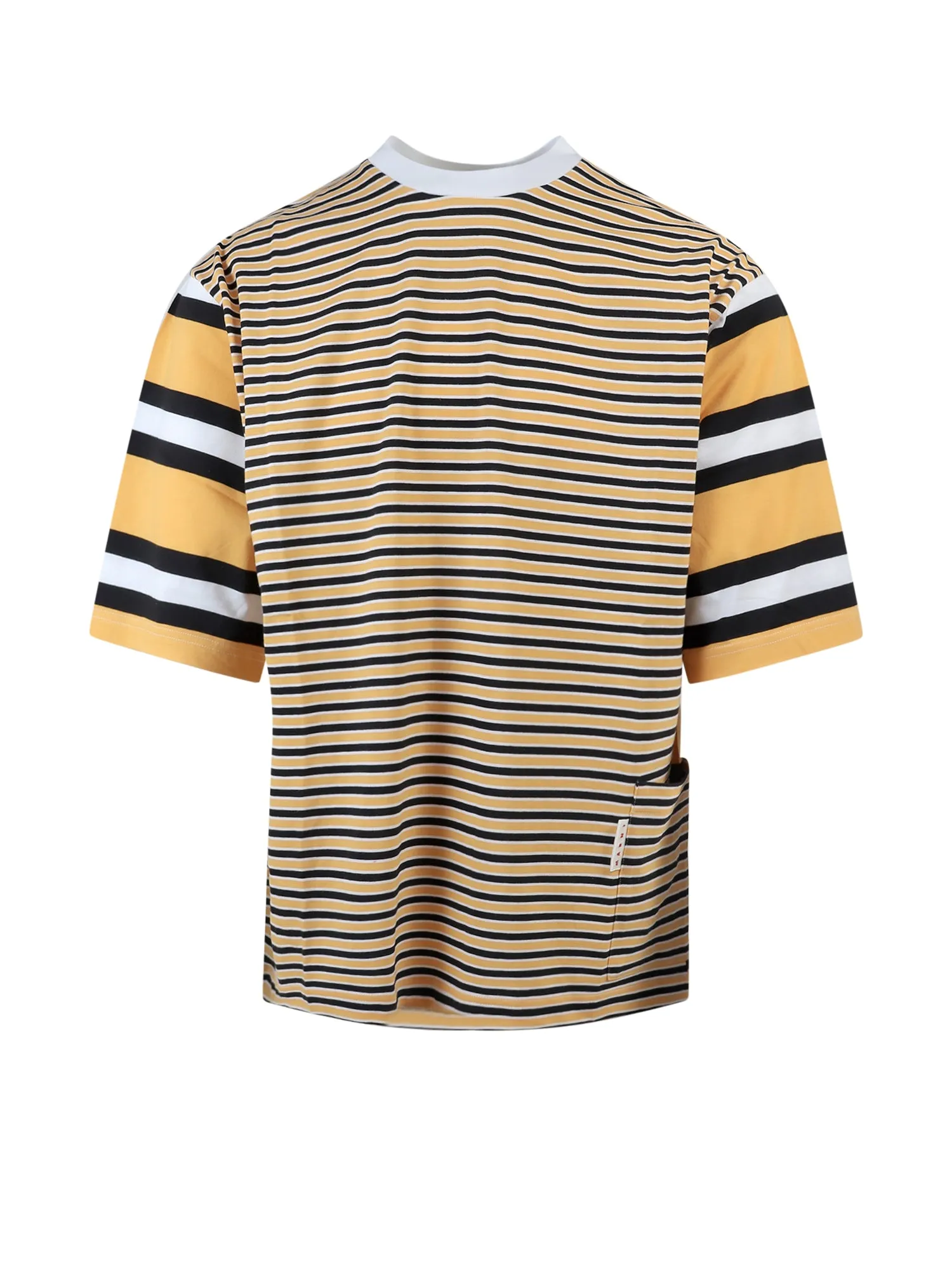 Marni Striped Jersey Crewneck T-Shirt