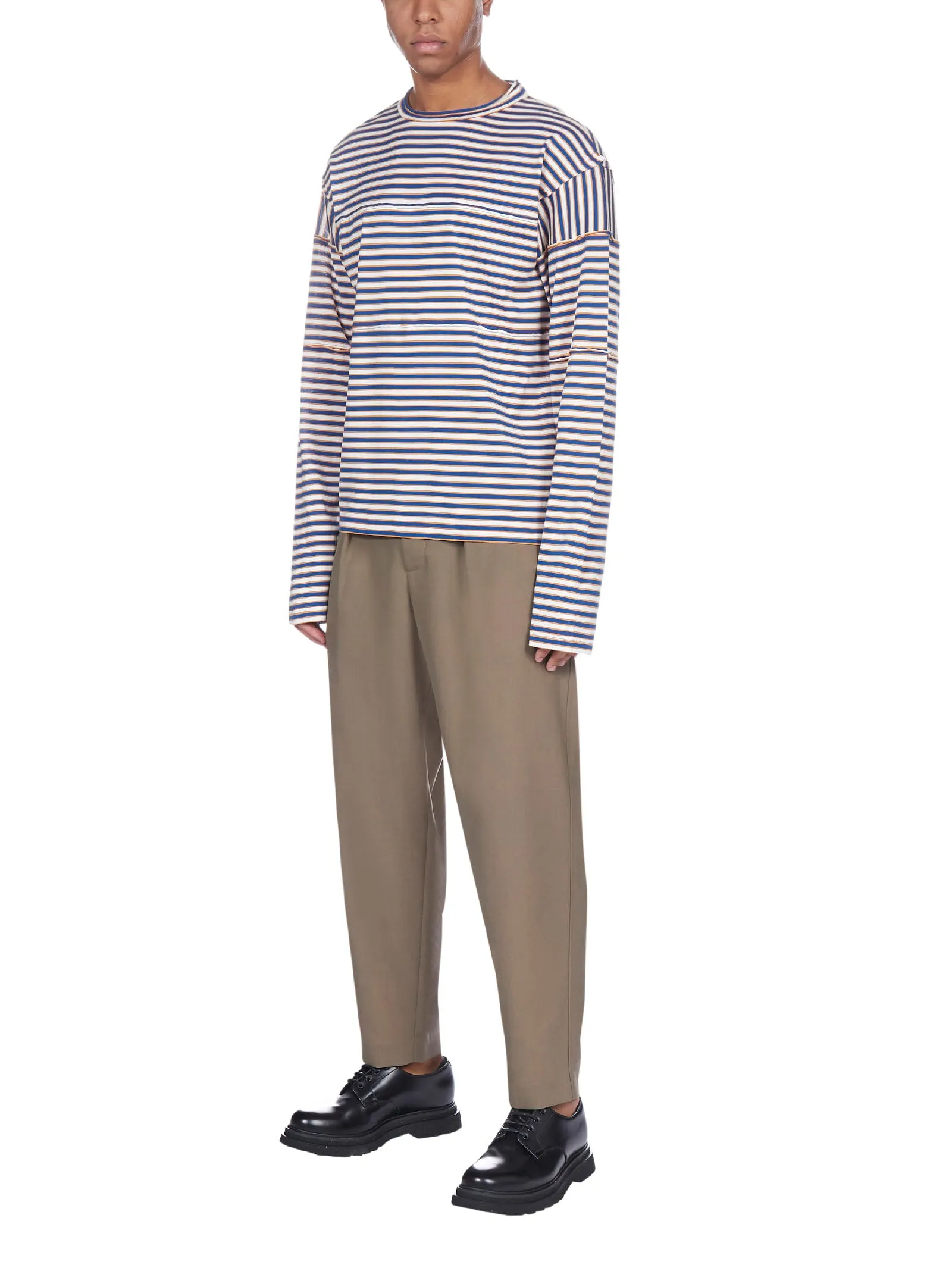Marni Striped Long-Sleeve T-Shirt
