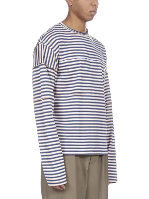 Marni Striped Long-Sleeve T-Shirt