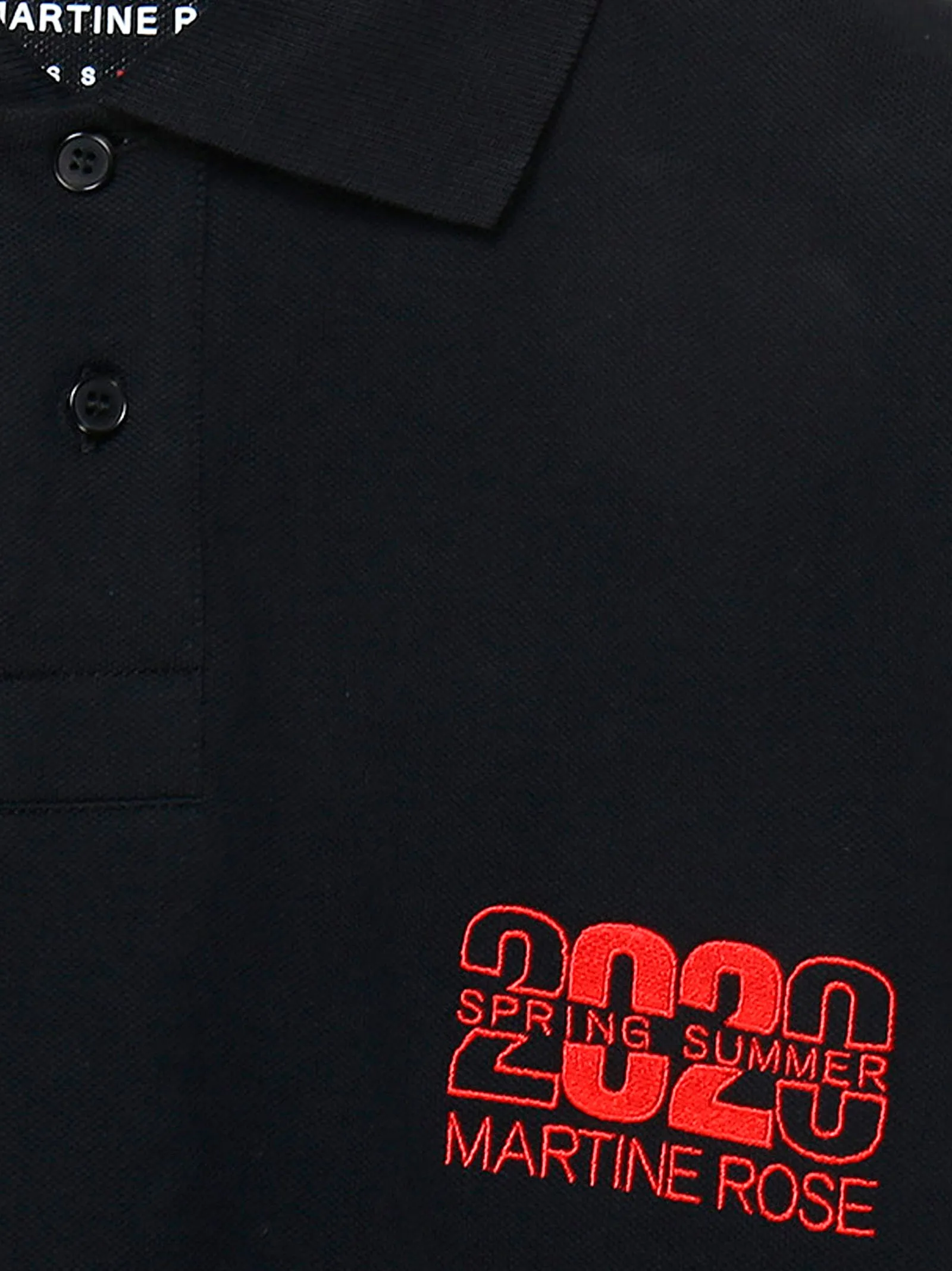 Martine Rose Logo Polo Shirt