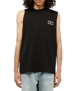 Martine Rose Logo Printed Asymmetric Tank Top
