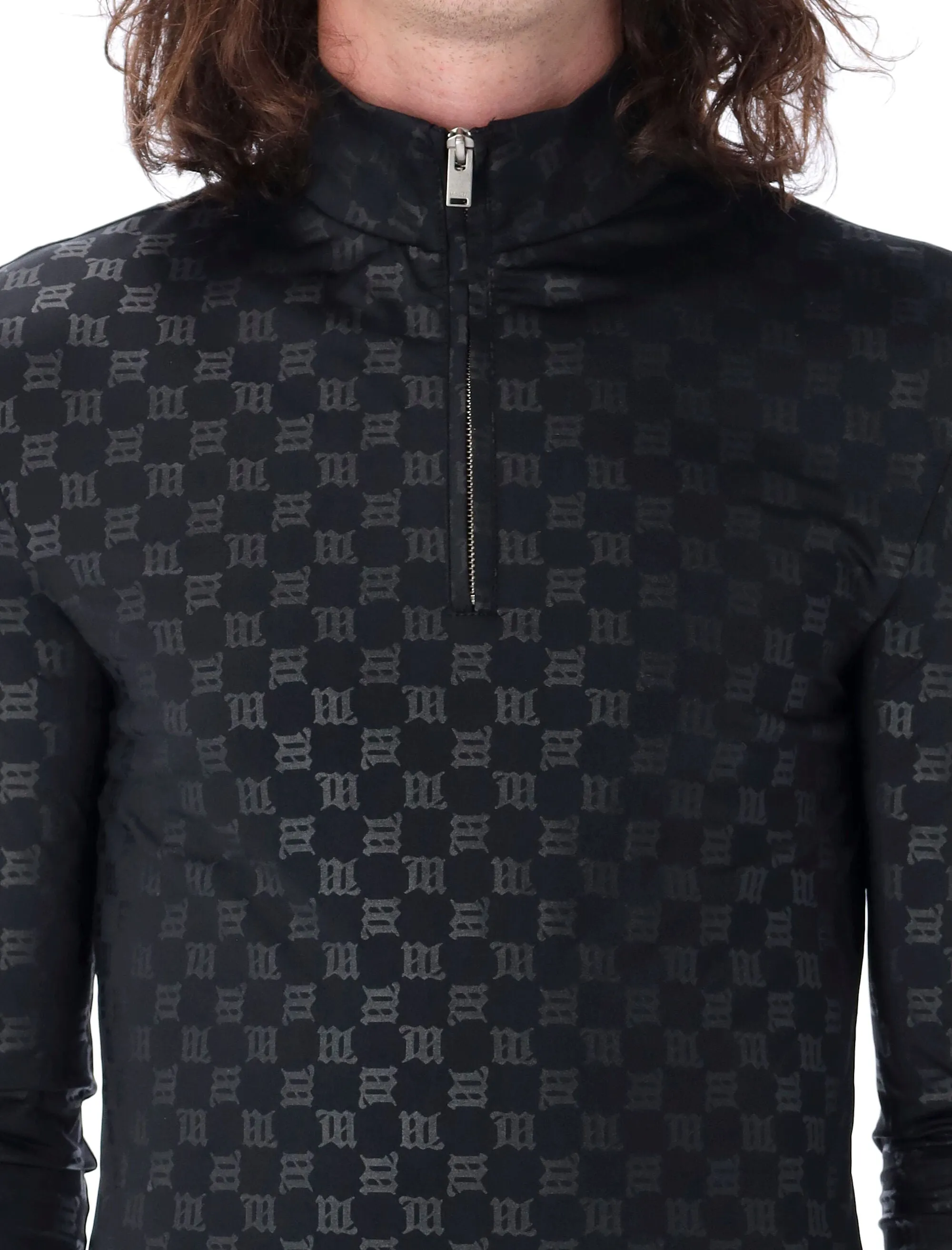 Misbhv Monogram Quarter-Zip Top