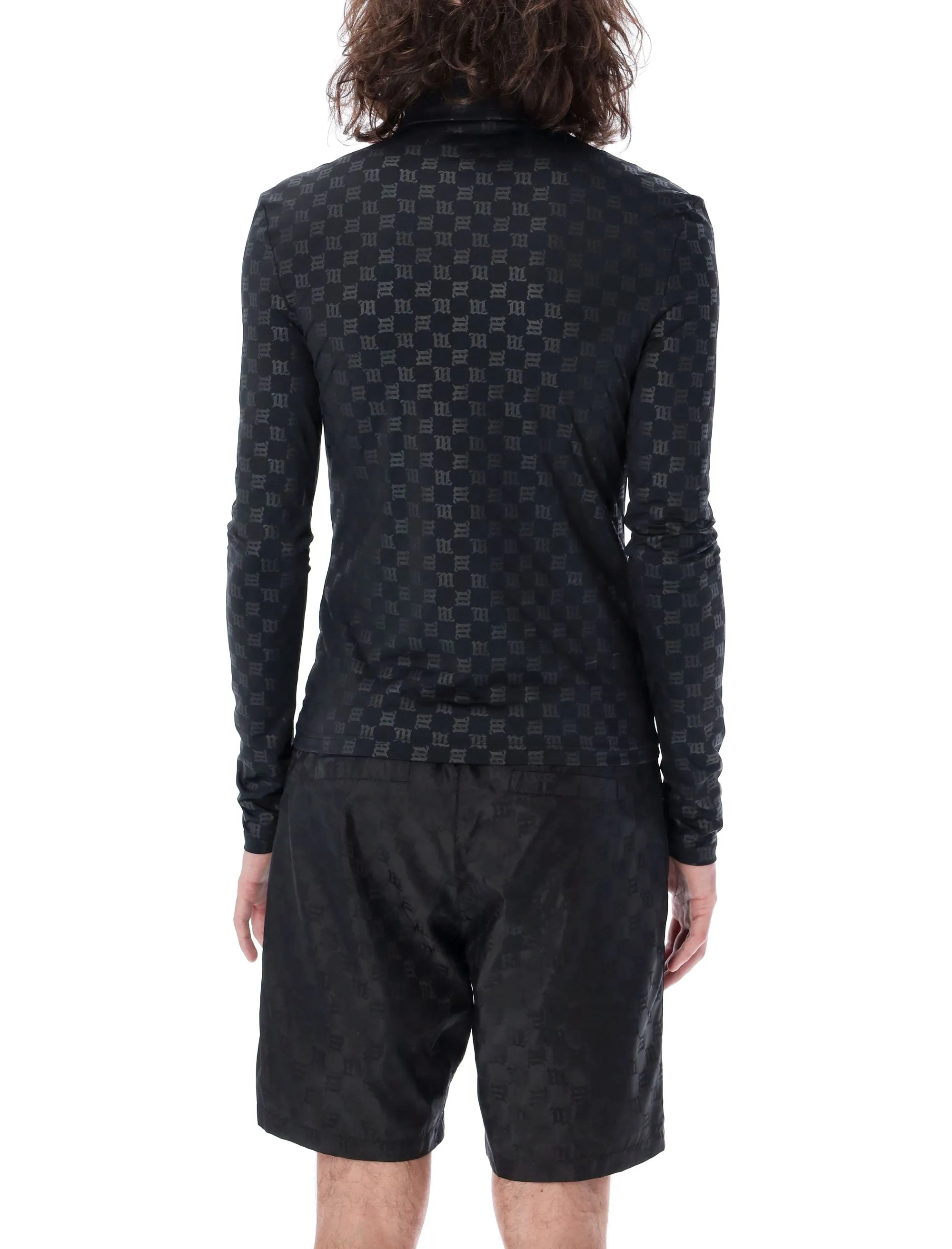 Misbhv Monogram Quarter-Zip Top